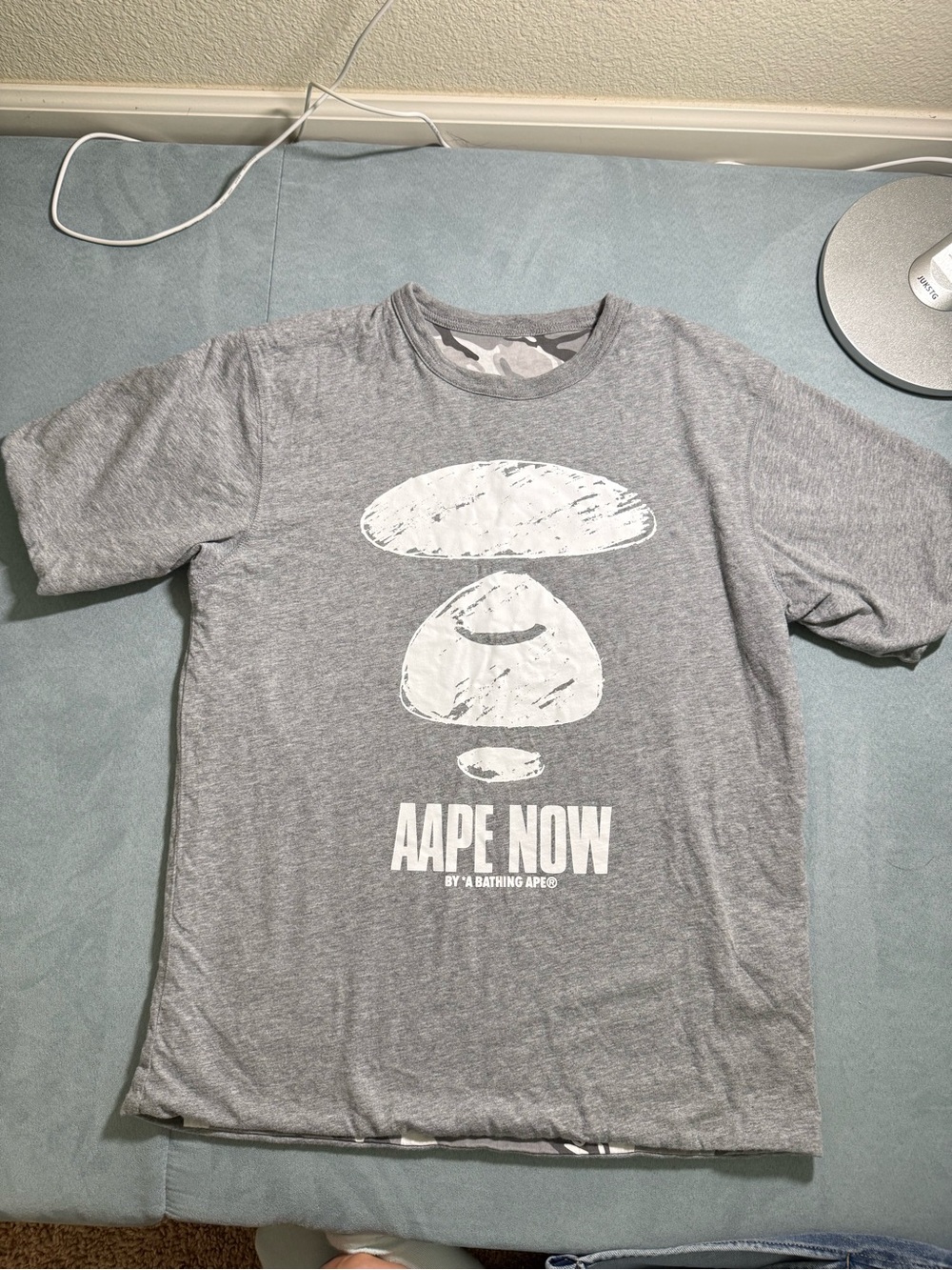 NOW Women's Short Sleeve Tee in Heather Gray
